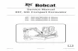 BOBCAT 337 COMPACT EXCAVATOR Service Repair Manual Instant Download (SN AAC811001 & Above)