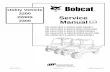 BOBCAT 2200 2200S 2300 UTILITY VEHICLE Service Repair Manual Instant Download SN A5A111001 & ABOVE (2200S DIESEL)