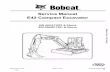 BOBCAT E42 COMPACT EXCAVATOR Service Repair Manual Instant Download (SN AHHB11001 AND Above)
