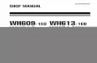Komatsu WH714H-1E0 Telescopic Handler Service Repair Manual SN 395F71003 and up