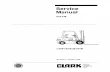 Clark CMP30 Forklift Service Repair Manual