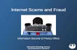 Internet Scams and Fraud