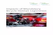 Impacts of Mandatory Bicycle Helmet Legislation