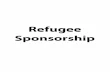 Refugee Sponsorship