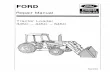 Ford 345C Tractor Loader Service Repair Manual