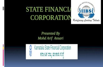 state finance corporation..