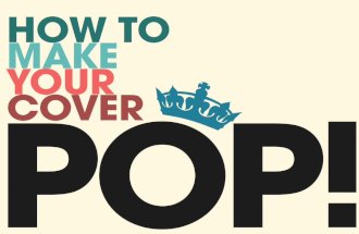 How To Make Your Cover POP!