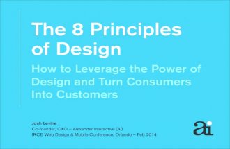 The 8 Principles of Design – How to Leverage the Power of Design and Turn Consumers Into Customers