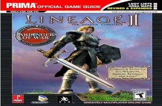 Lineage ii the chaotic chronicle prima official e guide