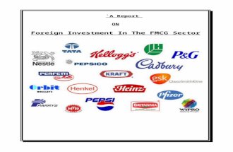 Project report on FMCG