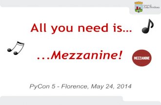All you need is...Mezzanine!