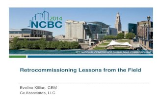 Retrocommissioning Lessons From the Field by Eveline Killian