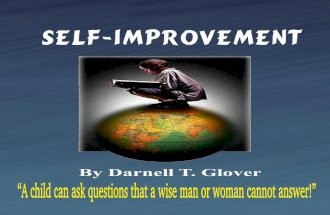Darnell T. Glover Free Self Improvement E-Book