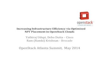 Optimized placement in Openstack for NFV