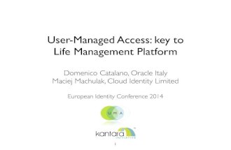 User-Access Manager: Key to Life Management Platform