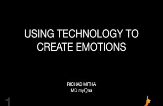 Using Technology to Create Emotions