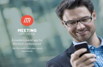 Event app - enhance  the experience of participants