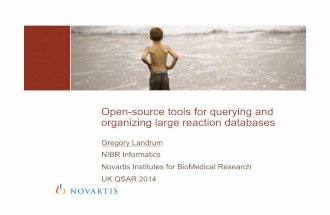 Open-source tools for querying and organizing large reaction databases