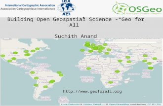 Building Open Geospatial Science Network, Suchith Anand, University of Nottingham