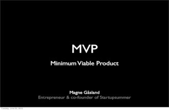 MVP - What is Minimum Viable Product really