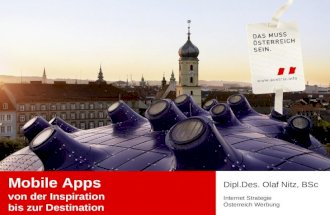 Mobile Travel Apps -  von der Inspiration zur Destination