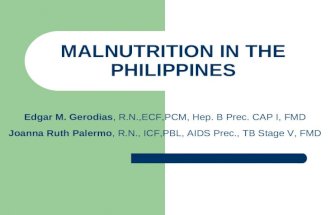 243953 Malnutrition in the Philippines