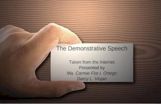 The Dos and Donts of Demonstrative Speeches 1226547832612728 9
