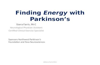 Finding Energy with Parkinson's