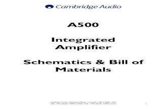 Cambridge Audio a Amplifier