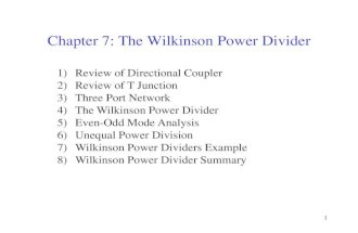 Wilkinson Power Divider (1)