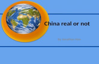 China real or not
