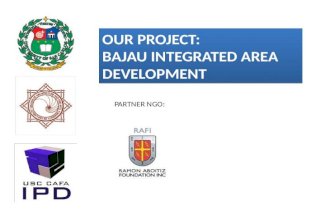 Bajau integrated area development