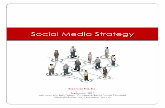 Social media Strategy - Expansion plus