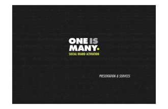 One is Many | Agency presentation