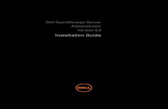 Dell Open Manage Server Administrator Installation Guide