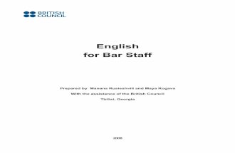 English for a Bar