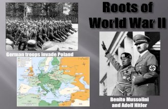 Unit 7 PowerPoint The Road to World War II