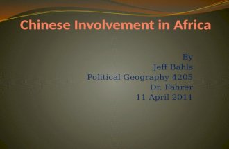 Chinese Involvement In Africa2