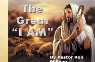 The Great "I Am"