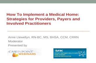 Combined Power Point Presentation for URAC Medical Home