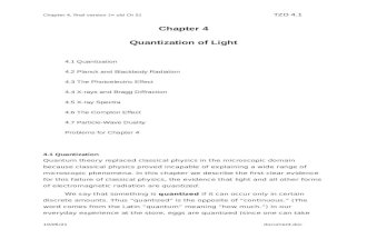Quantized Light
