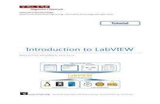 Introduction to LabVIEW[1]