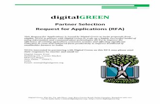 Digital Green Request for Applications