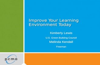 Improve your learning environments today wip revised