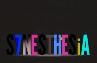 synesthesia presentation