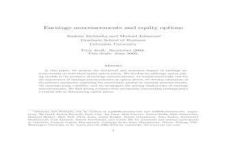 Earnings Theory Paper