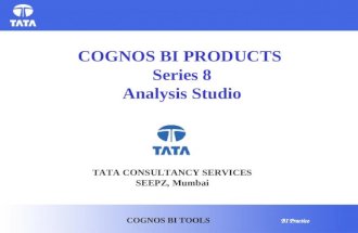 COGNOS 8 - Analysis Studio