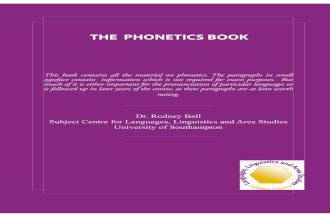 Teaching Phonetics Book for 1st Year