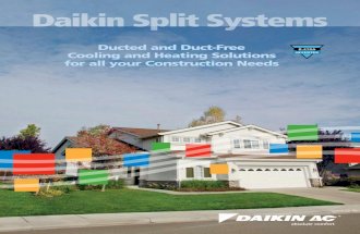 Daikin Split Systems Brochure