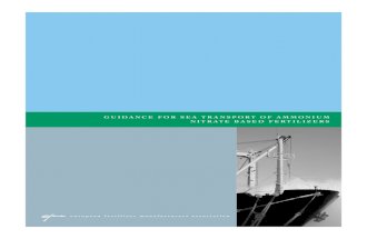Guidance for Sea Transport of Ammonium Nitrate Based Substances (2004)